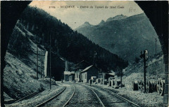 Modane - Entrée du Tunnel du Mont Cenis à Modane