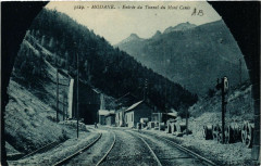 Modane - Entrée du Tunnel du Mont Cenis à Modane