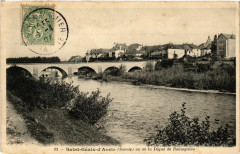 Saint-Genix-d'Aoste vu de la Digue de Romagnieu -
													73 Savoie
												