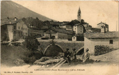 Lanslevillard (Haute-Maurienne) a 1336 m d'altitude