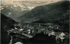 Lanslebourg 1390 m - Vue générale - La Dent Parachée