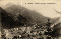 Modane - Quartier de la Gare et Fort du Replaton à Modane