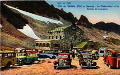 Col de l'Iseran 2769 m - Le Chalet-Hotel et les Pointes