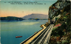 Lac du Bourget - Ligne du Chemin de Fer - Chateau de Chatillon...