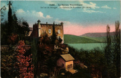 Le Lac du Bourget - Le Chateau de Bourdeau (X. siecle) à Bourdeau