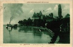 Menthon - Le Pavillon des Fleurs et le Debarcadere