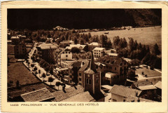 Pralognan - Vue générale des Hotels