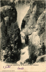 Cascades superieures de Barberine pres Chatelard -
													73 Savoie
												