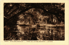 Challes-les-Eaux - Parc de l'Etabl. - L'Etang à Challes-les-Eaux