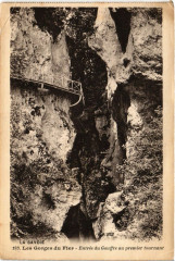 La Savoie - Les Gorges du Fier - Entrée du Gouffre au premier