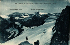 Vue prise de l'Aiguille Pers (3383 m) - Env. du col de l'Iseran -
													73 Savoie
												