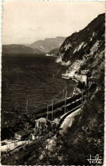 Lac du Bourget Route de la Corniche - Les Tunnels