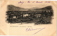Aix-les-Bains - Vue générale à Aix-les-Bains