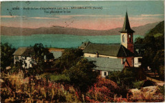 Aiguebelette - Vue générale et le Lac -
													73 Savoie
												
