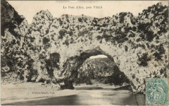 Le Pont d'Arc prés Vals