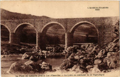 Le Pont de Laborie, La Loire au confluent de la Veyradeyre -
													07 Ardèche
												
