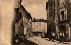 Lamastre Rue de la Poste à Lamastre