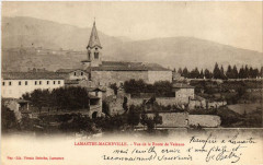 Lamastre Macheville - Vue de la Route de Valence à Lamastre
