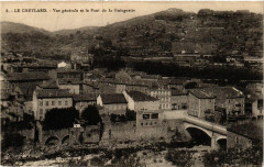Le Cheylard - Vue générale et le Pont de la Guinguette au Cheylard