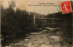 Le Cheylard - Passerelle de Plaisance au Cheylard