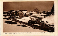 Effet de neige au Gerbier-des-Joncs - La Riviere Noire et la Loire