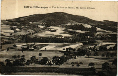 Vue du Serre Muans, 847 metres d'altitude