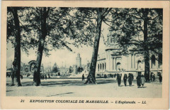 Marseille Expo 31 L'Esplanade à Marseille