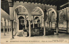 Marseille Expo Palais de l'Algérie Salle Mauresque à Marseille
