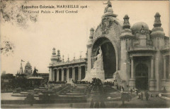 Marseille Expo 1906 Grand Palais - Motif Central à Marseille