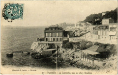 Marseille - La Corniche, vue de chez Roubion à Marseille