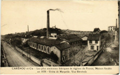 Marseille Carenou et Cie Les plus anicennec fabriques de reglisse à Marseille