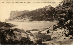 Marseille En Mer de Marseille a Cassis Vue générale de la Calanque à Marseille
