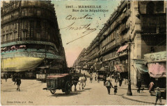 Marseille - Rue de la Republique à Marseille