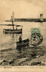 Marseille - Les Pierres-Plates et le Phare Sainte-Marie à Marseille