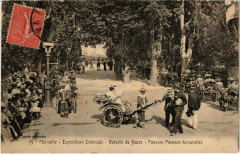 Marseille - Expo Coloniale - Bataille de fleurs à Marseille