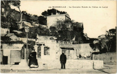 Marseille - La Corniche Entree du Vallon de Loriol à Marseille