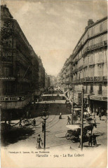 Marseille - La Rue Colbert à Marseille