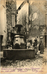 Marseille - Aubagne La Fontaine du Lion à Marseille