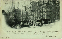 Marseille - La Place des Capucines à Marseille