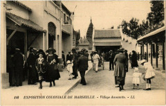 Marseille - Expo Coloniale Village Annamite à Marseille