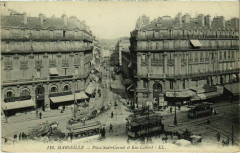 Marseille Place Sadi-Carnot et Rue Colbert à Marseille