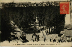 Marseille Carrefour des Allees de Meilhan et des Capucines à Marseille