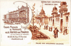 Marseille - Expo Palais des Anciennes Colonies à Marseille