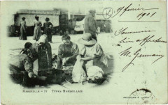 Marseille - Types Marseillais à Marseille