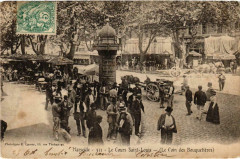 Marseille - Cours St-Louis (Le Coin des Bouquetieres) à Marseille