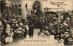 Marseille - Expo Coloniale Aubade des Musique Indigenes à Marseille