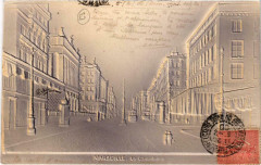 Marseille - Le Cannebiere Embossed à Marseille