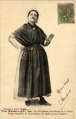 Marseille - Type Marseillais President des Dames de la Halle à Marseille