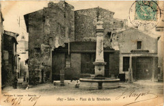 Bouches-du-Rhone Salon Place de Révolution