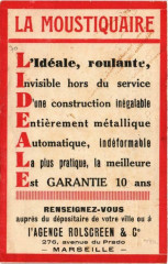 La Mostiquaire. L'Agence Rolscreen n Co. Marseille publicite à Marseille